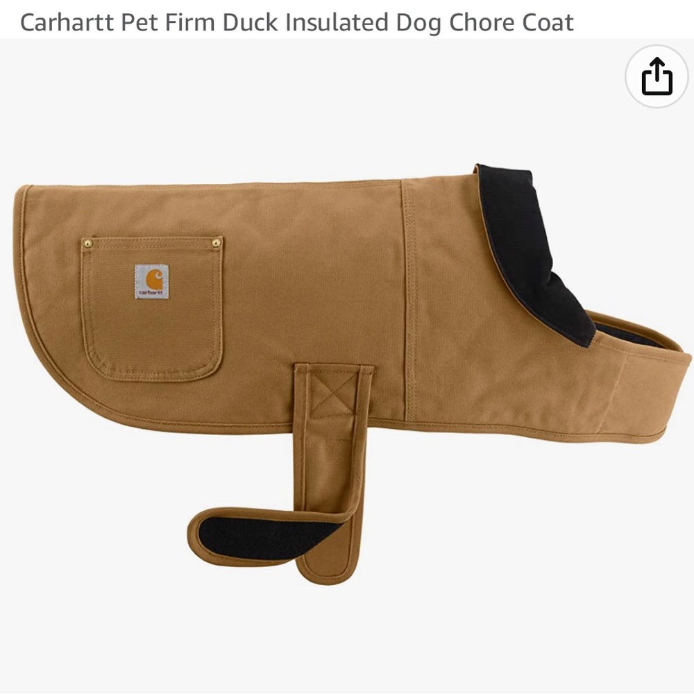 Carhartt Firm Duck Insulated Dog Chore Coat